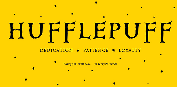Rectangular Module Hufflepuff Social Headers